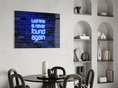 Benjamin Franklin'in sözleri Cam Tablo