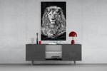 Aslan  Cam Tablo
