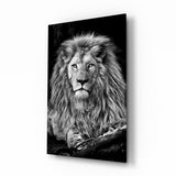 Aslan  Cam Tablo