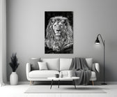 Aslan  Cam Tablo