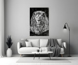 Aslan  Cam Tablo
