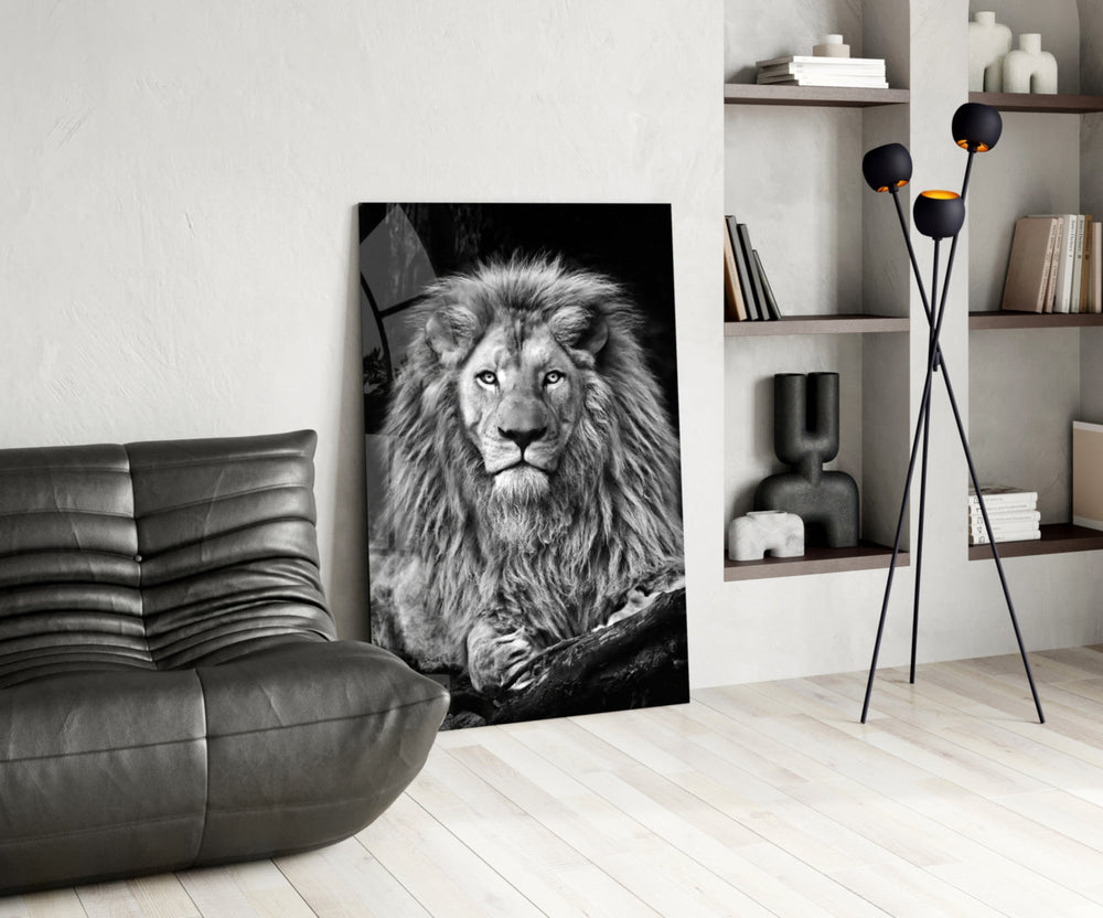 Aslan  Cam Tablo