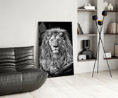 Aslan  Cam Tablo