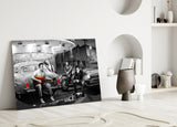 Marilyn Elvis Retro Cam Tablo