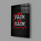 "No Pain No Gain" Cam Tablo.