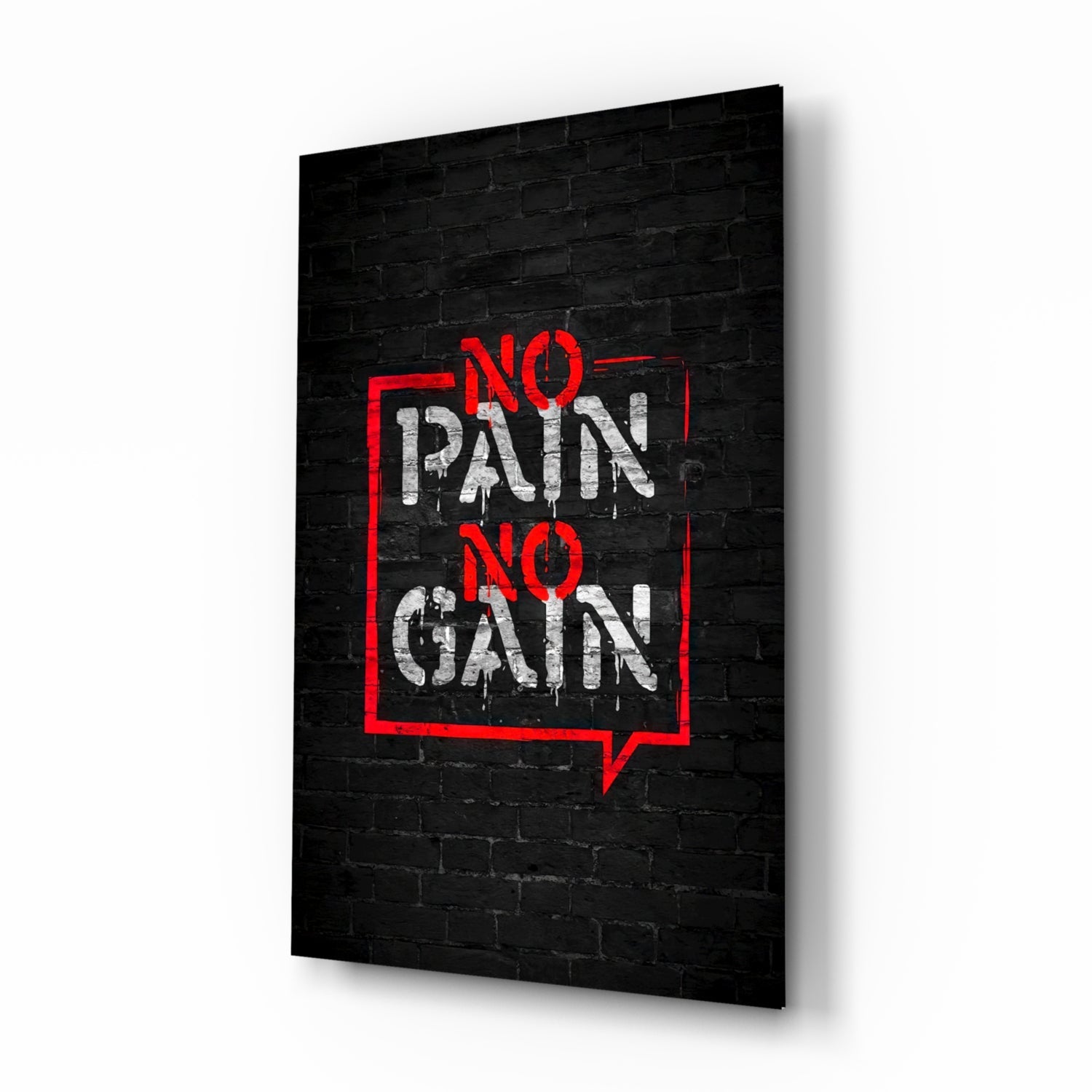 "No Pain No Gain" Cam Tablo.