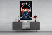 Müzik Cam Tablo