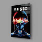 Müzik Cam Tablo