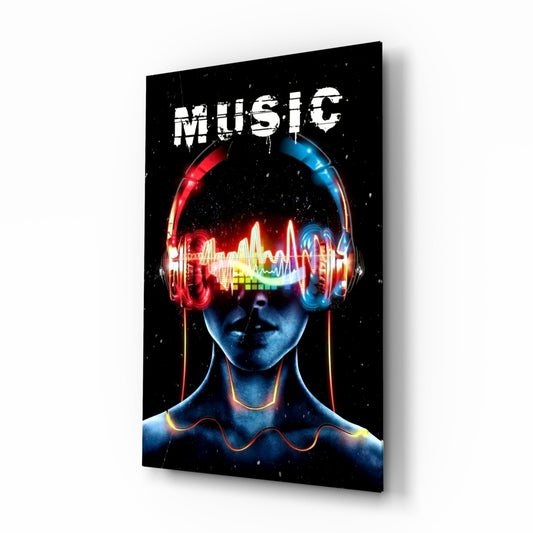 Müzik Cam Tablo