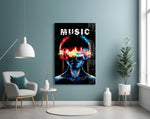 Müzik Cam Tablo
