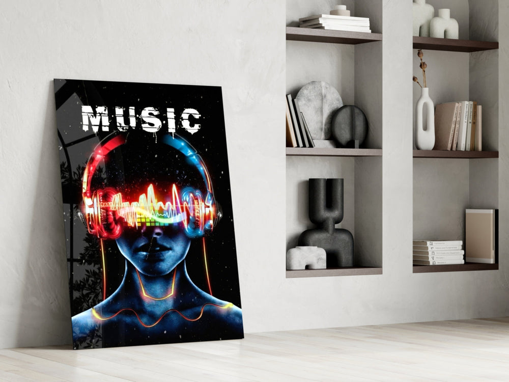 Müzik Cam Tablo