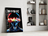Müzik Cam Tablo