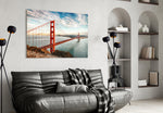 Golden Gate Köprüsü Cam Tablo