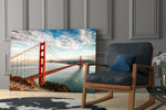 Golden Gate Köprüsü Cam Tablo