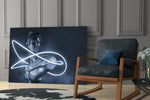 Soyut Sanat Cam Tablo