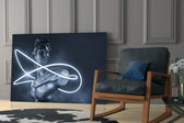 Soyut Sanat Cam Tablo
