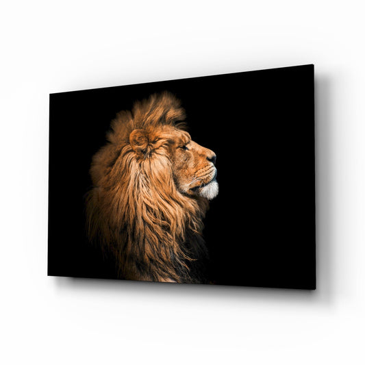 Aslan  Cam Tablo