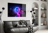 Soyut Sanat Cam Tablo