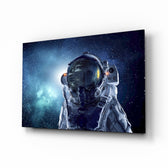 Uzayda Astronot Cam Tablo