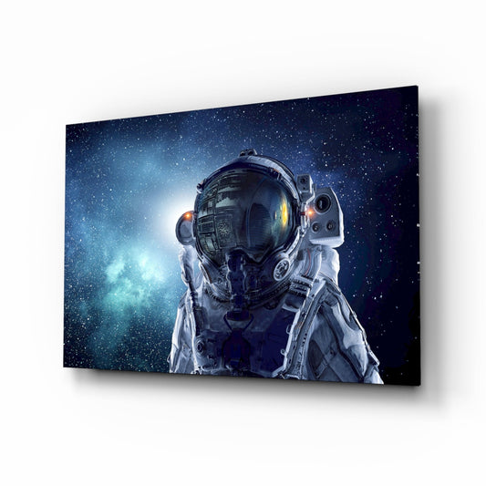 Uzayda Astronot Cam Tablo