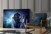 Uzayda Astronot Cam Tablo