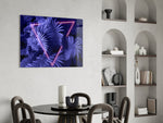 Soyut Sanat Cam Tablo