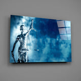 Adalet Manzarası Cam Tablo