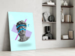 Soyut Sanat Cam Tablo