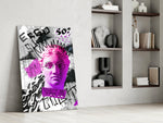 Soyut Sanat Cam Tablo