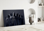 Soyut Sanat Cam Tablo