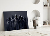 Soyut Sanat Cam Tablo