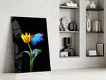 Soyut Sanat Cam Tablo