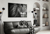 Aslan  Cam Tablo