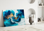 Soyut Sanat Cam Tablo