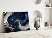Soyut Sanat Cam Tablo
