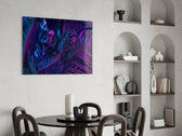 Soyut Sanat Cam Tablo