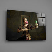 Yeni Nesil Mona Lisa Cam Tablo