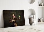 Yeni Nesil Mona Lisa Cam Tablo