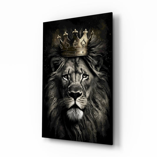 Aslan Kral Cam Tablo