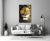 Aslan  Cam Tablo