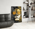Aslan  Cam Tablo