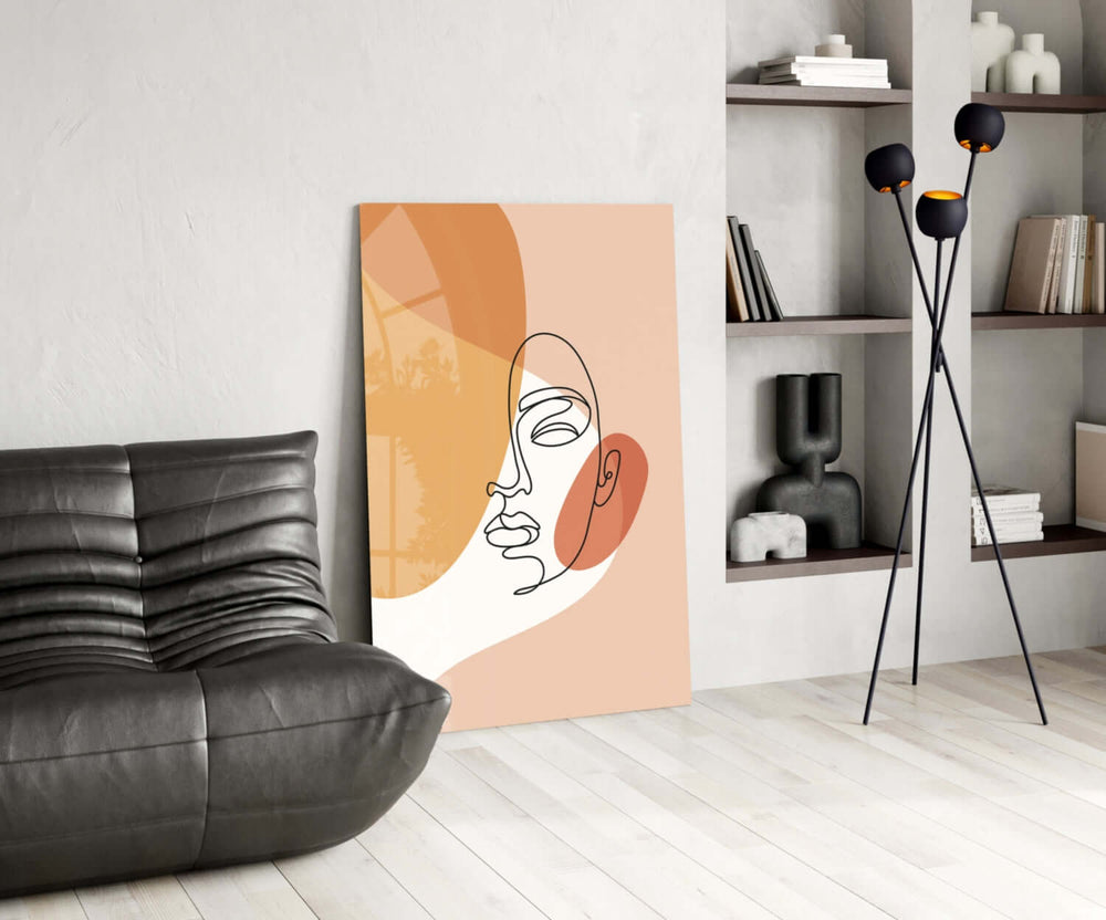 Kadın Sanatı Cam Tablo