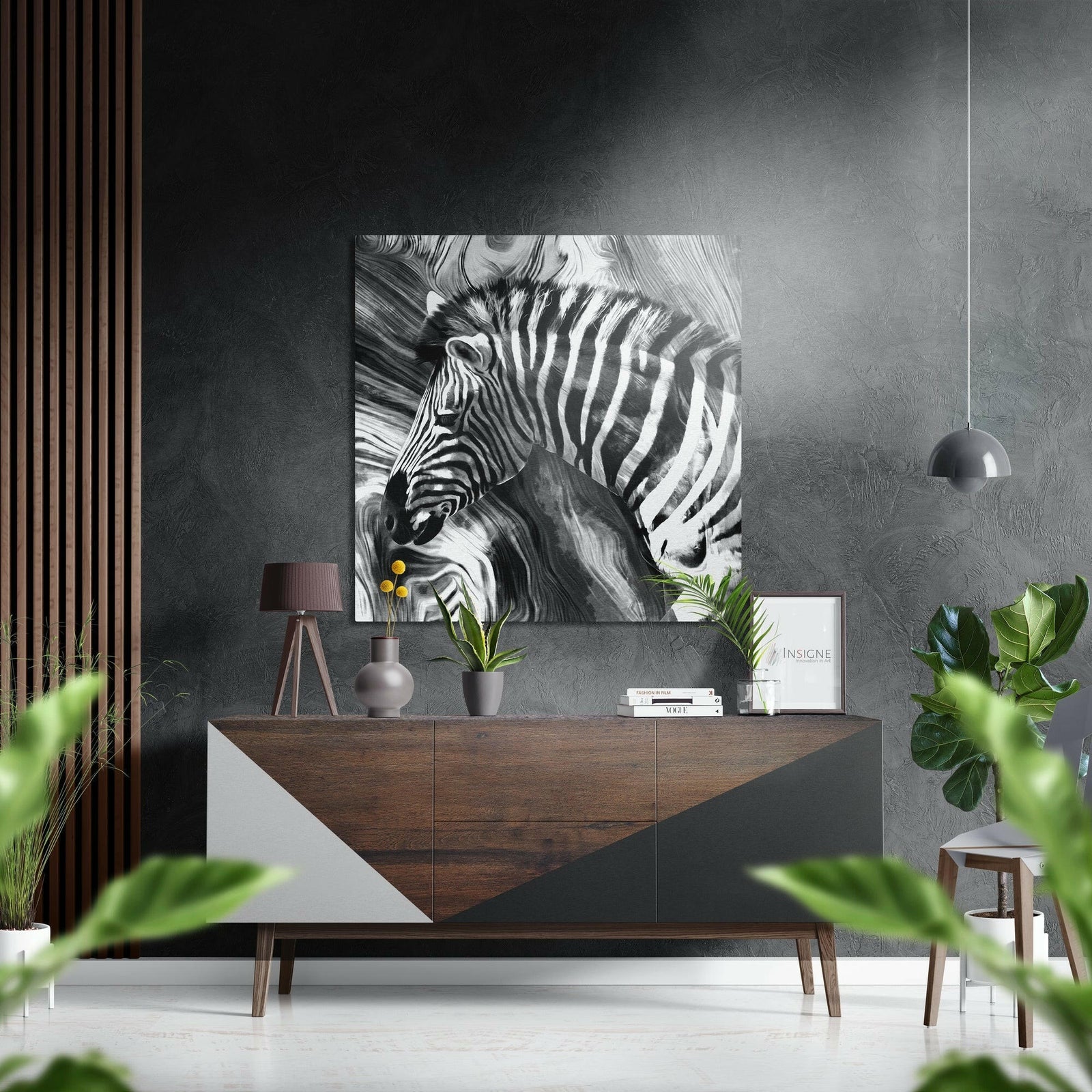 Zebra Fırçalı Metalik Alu-Dibond