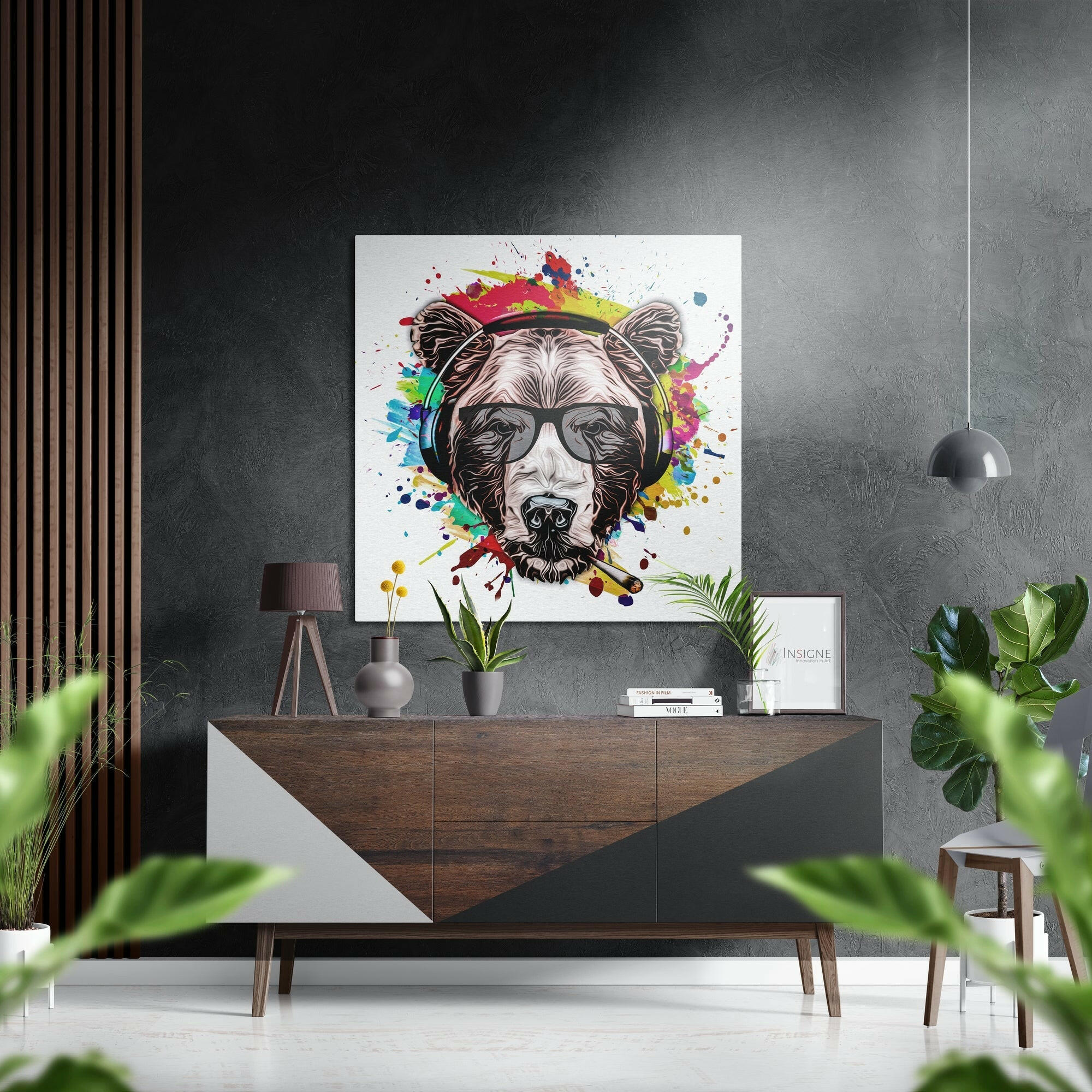 Köpek Fırçalı Metalik Alu-Dibond.