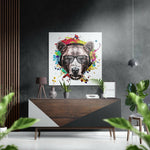 Köpek Fırçalı Metalik Alu-Dibond.