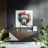 Köpek Fırçalı Metalik Alu-Dibond.