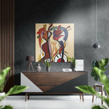 Picasso Style Fırçalı Metalik Alu-Dibond.