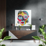 Picasso Style Fırçalı Metalik Alu-Dibond.