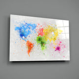 Renklerin Haritası Cam Tablo | Insigne Art | Üstün Kalite