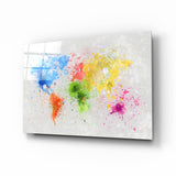 Renklerin Haritası Cam Tablo | Insigne Art | Üstün Kalite
